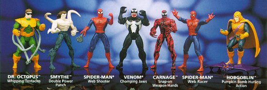spider man villain toys