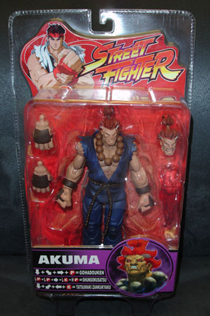 Street Fighter Series 4 Akuma Action Figure - Series 4 Akuma