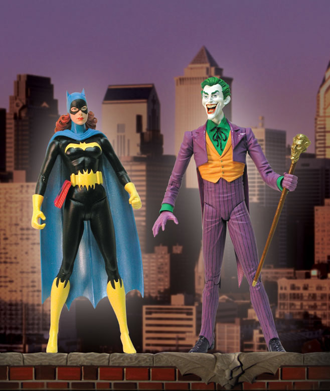 Batgirl & Joker action figures