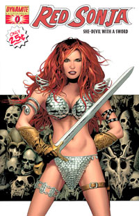 red sonja comic book