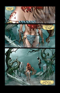 red sonja comic book