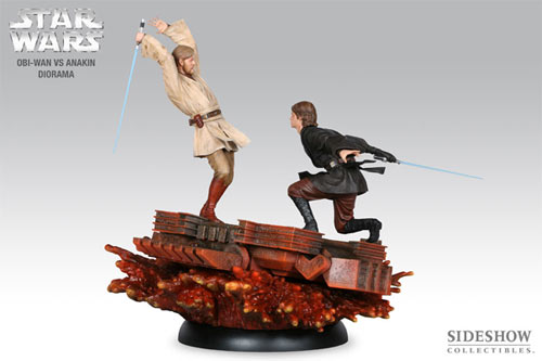 Star Wars Obi-Wan VS. Anakin Diorama