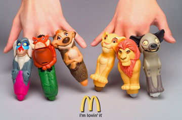 the lion king mcdonalds toys