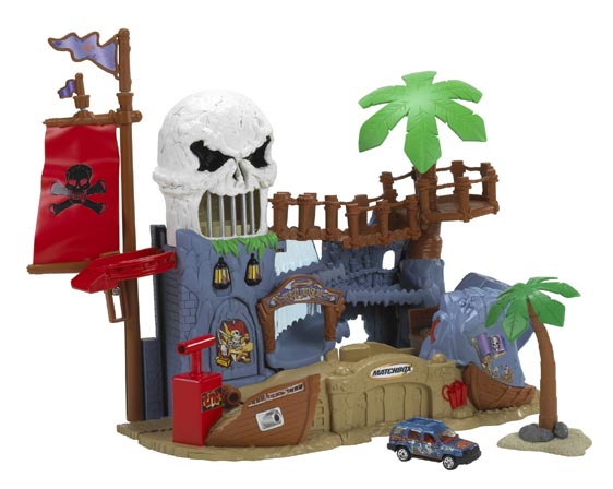 buried treasure playset for matchbox cars