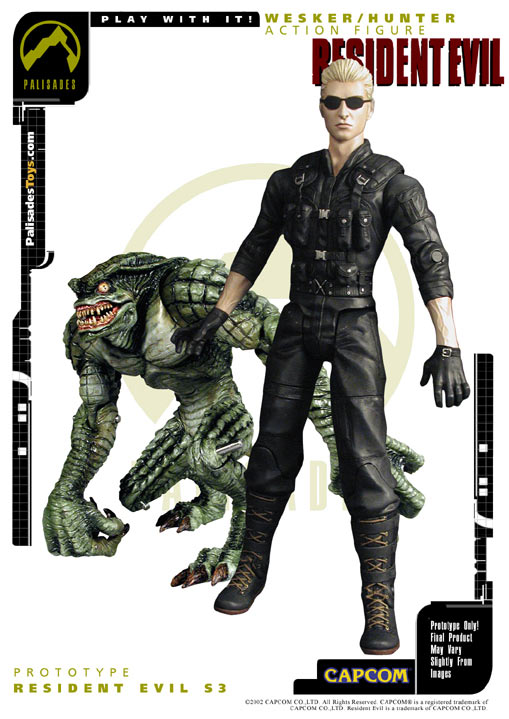 Wesker with Hunter