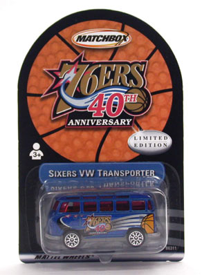 matchbox 76ers vehicle