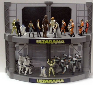 action figures display ultarama