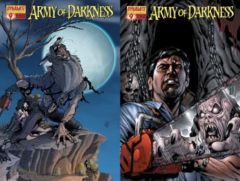 army of darkness comic book from dynamite entertainment