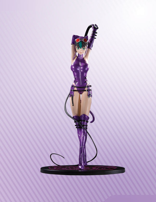 AME-COMI HEROINE SERIES: CATWOMAN (V.1) PURPLE SUIT VARIANT PVC FIGURE