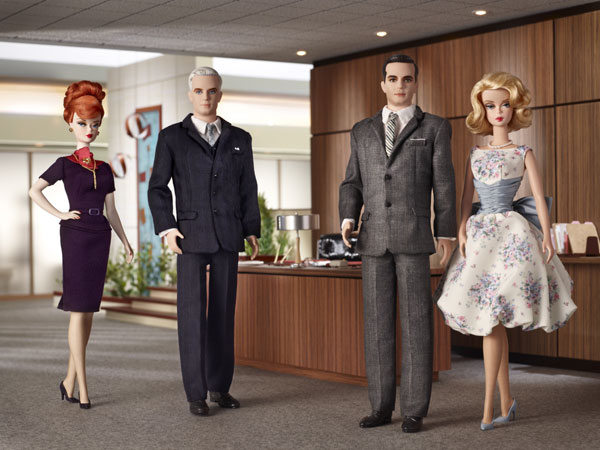 Mad Men Barbie Collector Dolls