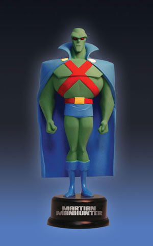 JUSTICE LEAGUE ANIMATED: MARTIAN MANHUNTER MINI-MAQUETTE