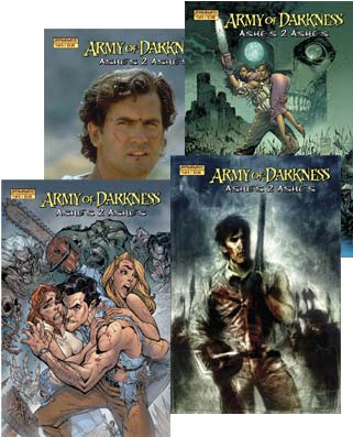 army of darkness comic book cover