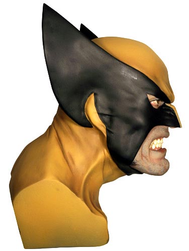 wolverine head bust