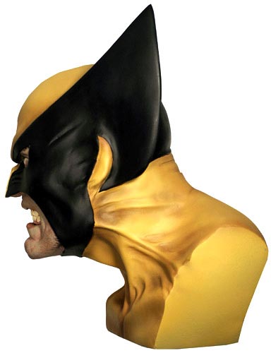 wolverine head bust