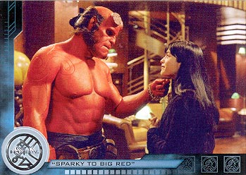 hellboy movie trading cards