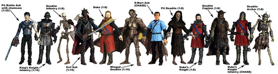 Army of Darkness Series 2 action figures