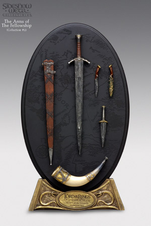 lord of the rings weapons sets