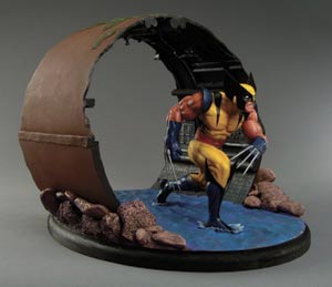 wolverine diorama