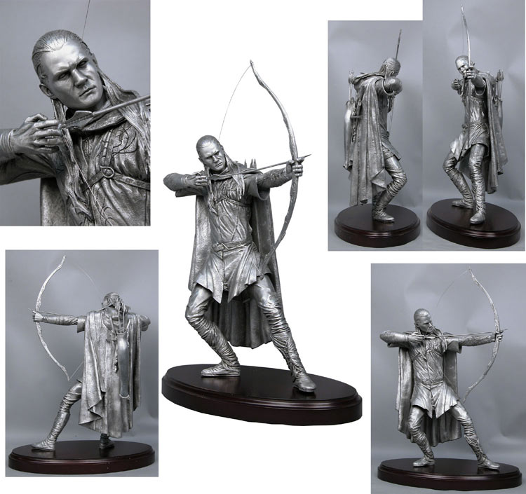 pewter lord of the rings statue