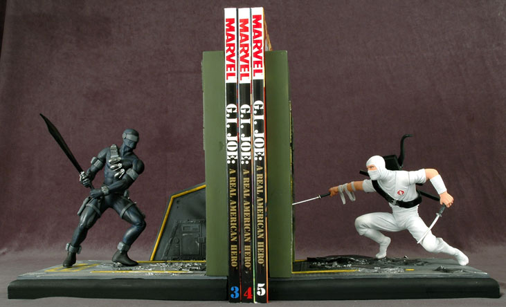 GI Joe Bookends