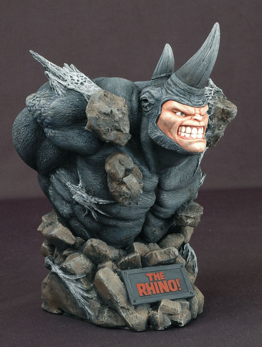 Rogues Gallery Rhino Bust