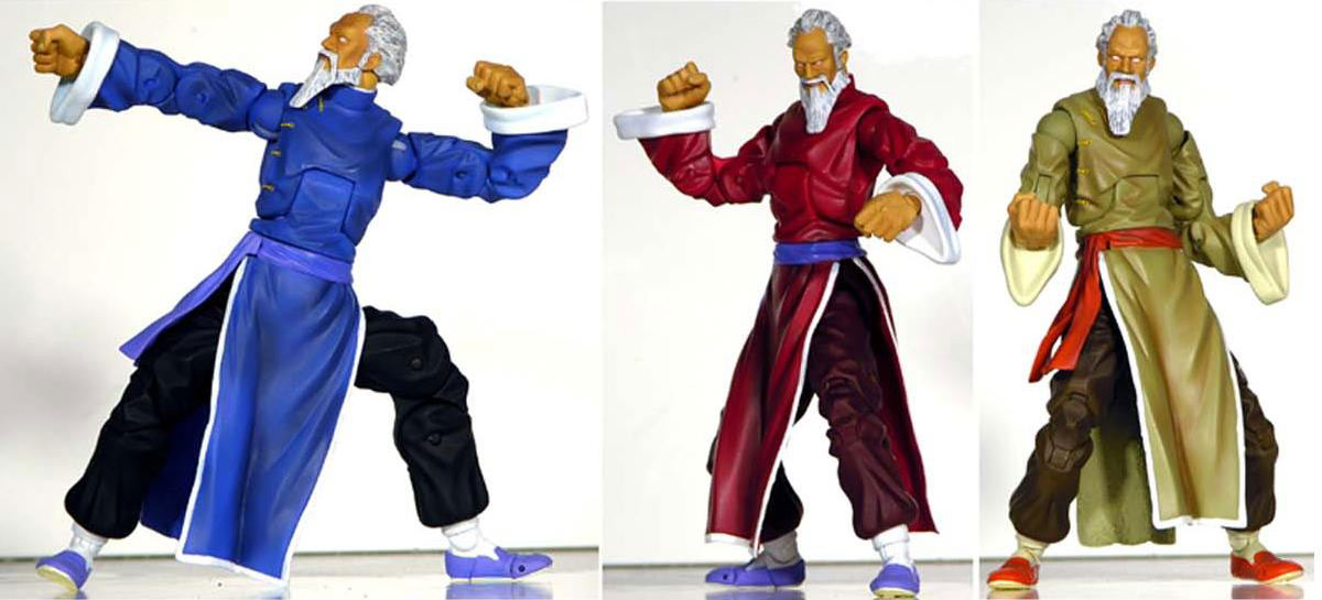 Street Fighter Series 3 Variants action figures