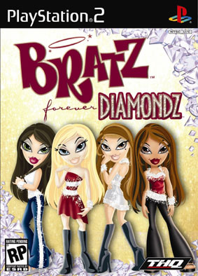 bratz: forever diamondz video game for the playstation 2 system