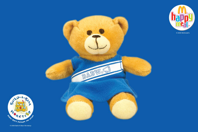 Build-A-Bear Workshop Plush Toys at McDonald's