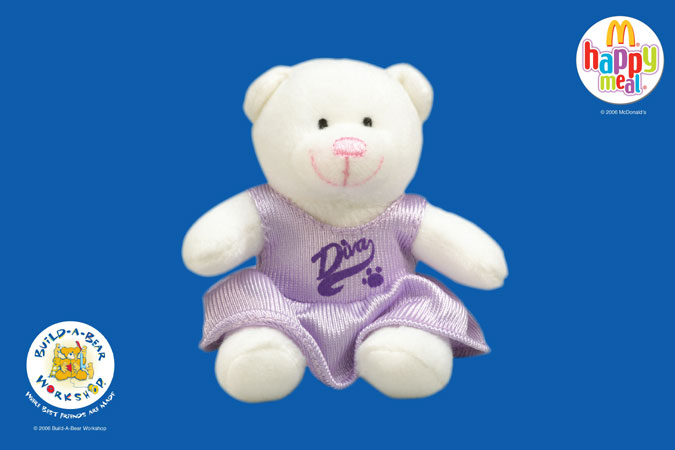 Build-A-Bear Workshop Plush Toys at McDonald's