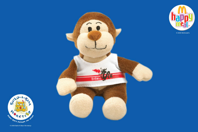 Build-A-Bear Workshop Plush Toys at McDonald's