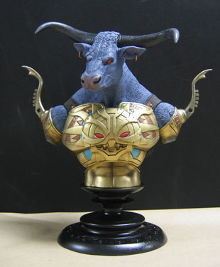 fantastic exclusive minotaur bust