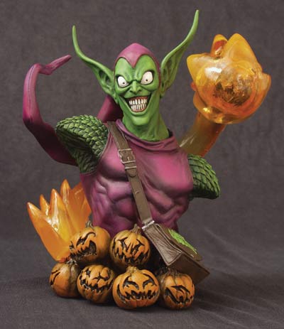 green goblin bust