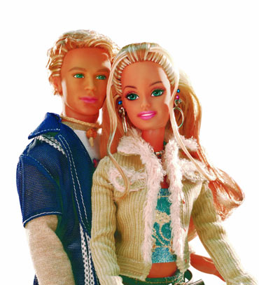 barbie with her boyfriend