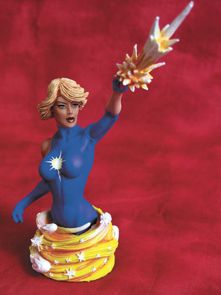 Marvel Universe: '90s Dazzler 2004 Convention Exclusive Bust