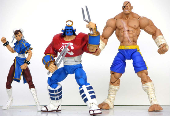 street fighter action figures