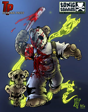 toxic teddies comic book