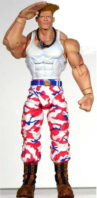 All-American Guile Action Figure - SDCC Street Fighter Exclusives