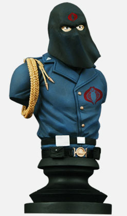 Cobra Commander Icons Bust