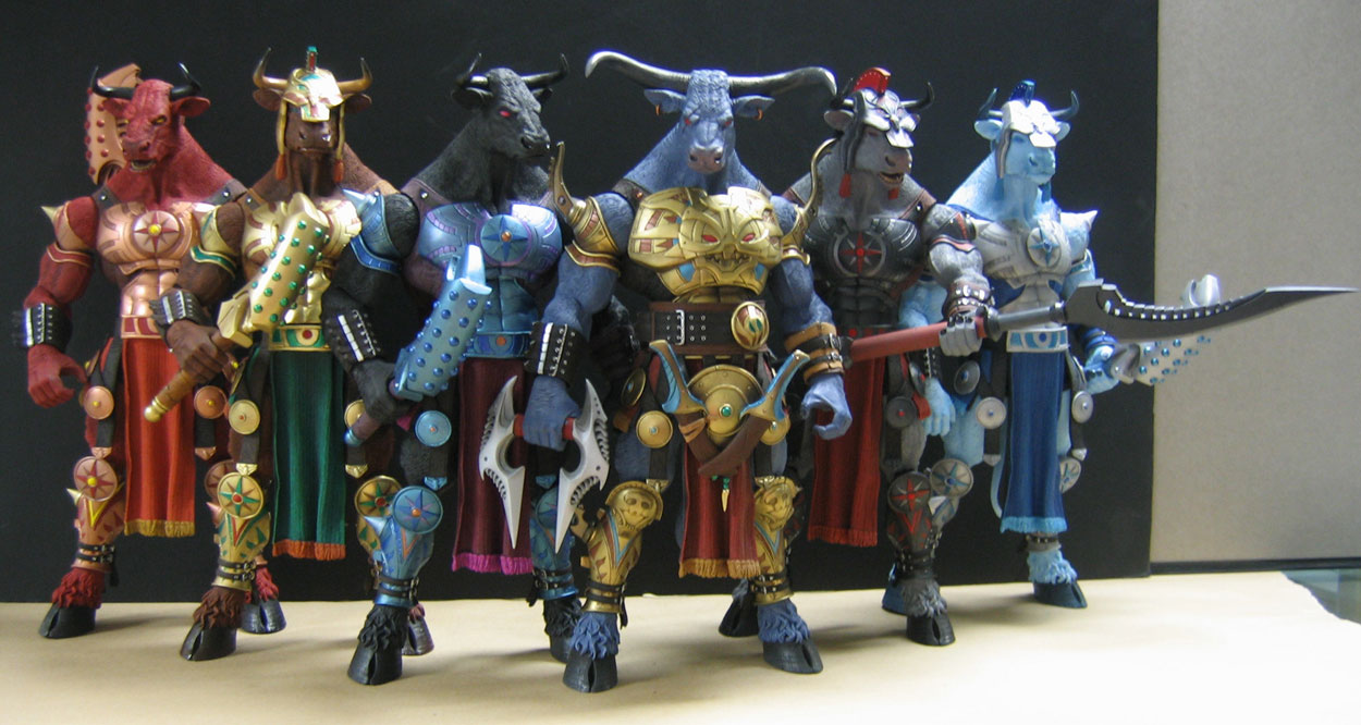 FANtastic Exclusive Minotaur Soldier Action Figures