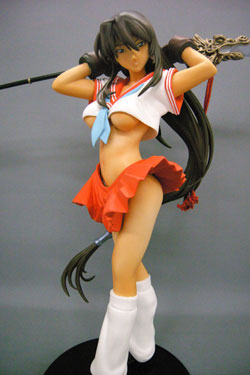 Kanu in Red School Girl Uniform Exclusive PVC Statue