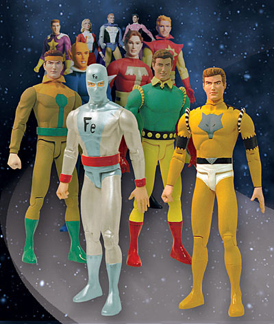 legion of super heroes action figures