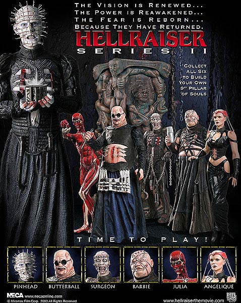 Hellraiser action figures