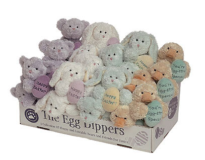 egg dippers easter plush toys