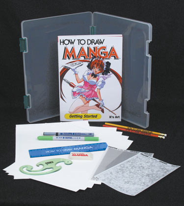 HOW TO DRAW MANGA OFFICIAL GETTING STARTED ILLUSTRATION KIT