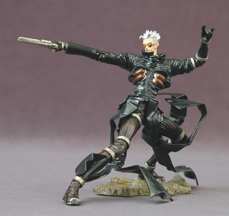 vash action figure from trigun maximum