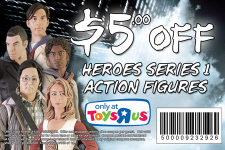 heroes action figures coupon