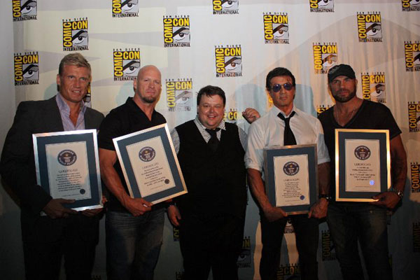 guinness world records at 2010 san diego comic-con international