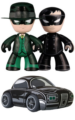 Green Hornet Mini-Mezitz with Black Beauty