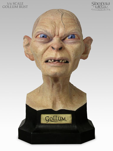 gollum bust