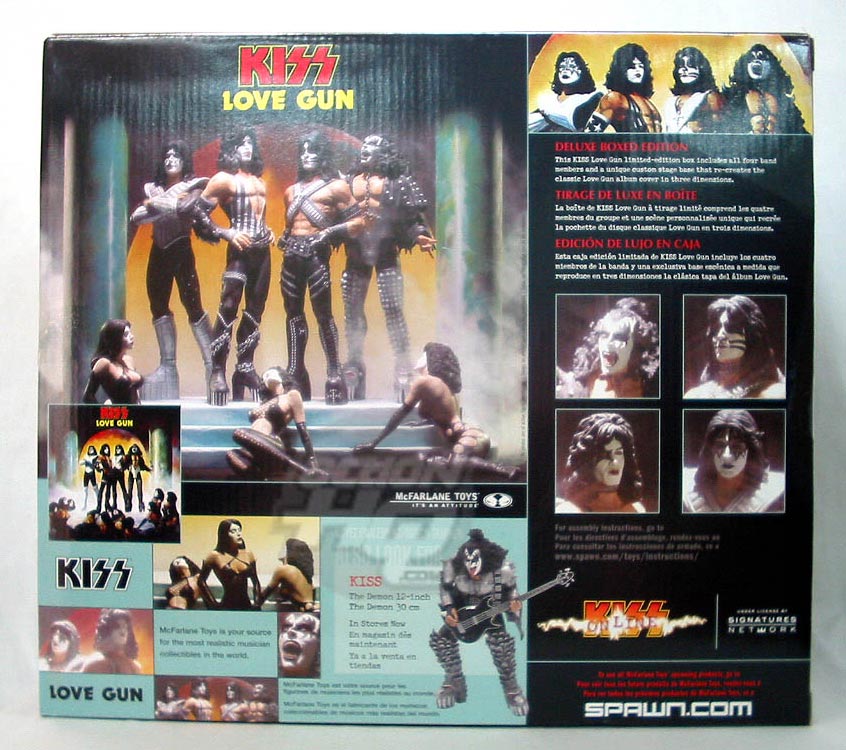 KISS Action Figure Box Set - Love Gun